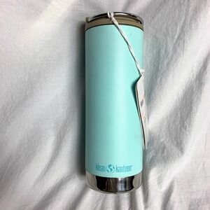Klean Kanteen TKWide‎ Insulated Water Bottle 16 oz Blue Tint BPA Free